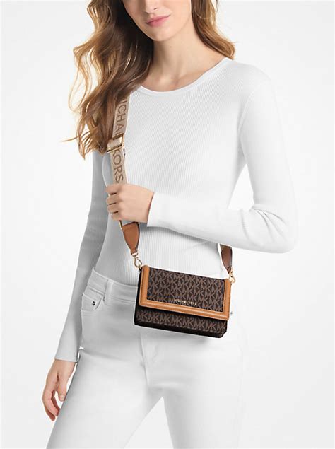 michael kors jet set small logo smartphone crossbody bag|michael kors studded crossbody bag.